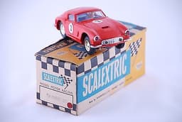 Vintage 1960s Scalextric E/4 Ferrari GTS Car Boxed and Immaculate