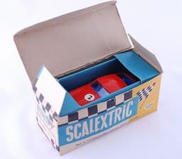 Vintage 1960s Scalextric E/4 Ferrari GTS Car Boxed and Immaculate