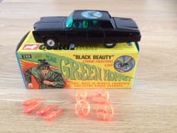 VINTAGE CORGI 268 THE GREEN HORNETS BLACK BEAUTY EXCELLENT EXAMPLE BOXED c1967