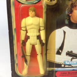 Vintage Kenner Star Wars Figure SOC - Last 17 POTF Luke Stormtrooper & Coin