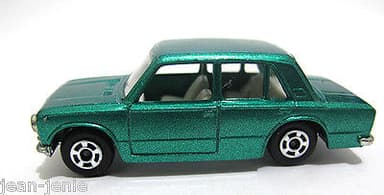 Vintage POLISTIL Fiat 124 Diecast Car Model Italy RJ14 1970\'s Club 33 Politoys