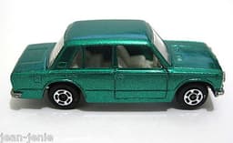 Vintage POLISTIL Fiat 124 Diecast Car Model Italy RJ14 1970\'s Club 33 Politoys