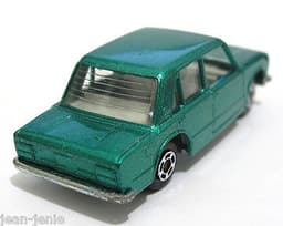 Vintage POLISTIL Fiat 124 Diecast Car Model Italy RJ14 1970\'s Club 33 Politoys