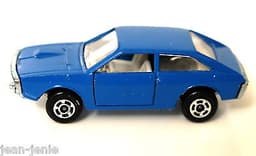 Vintage POLISTIL Renault 15 Diecast Car Model Italy RJ26 1970\'s Club 33 Politoys