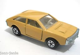 Vintage POLISTIL Renault 15TL Blue Diecast Car Model Italy 70\'s Club 33 Politoys