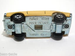 Vintage POLISTIL Renault 15TL Blue Diecast Car Model Italy 70\'s Club 33 Politoys