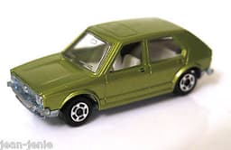 Vintage POLISTIL Volkswagen VW Golf Diecast Car Model Italy RJ51 1970\'s Politoys