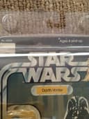 Vintage Star Wars 1977 KENNER DARTH VADER RARE 12 Back card unopened