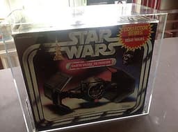 VINTAGE STAR WARS DARTH VADER TIE FIGHTER AFA 80 STAR WARS TIE FIGHTER AFA 80