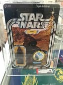 Vintage Star Wars KENNER 1978 AFA 80 JAWA 20 BACK UNPUNCHED MOC CLEAR BUBBLE