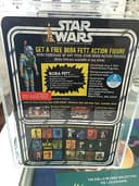 Vintage Star Wars KENNER 1978 AFA 80 JAWA 20 BACK UNPUNCHED MOC CLEAR BUBBLE