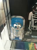 Vintage Star Wars KENNER 1978 AFA 80 R2D2 12 BACK MOC CLEAR BUBBLE