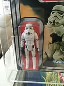 Vintage Star Wars KENNER 1978 AFA 80 STORMTROOPER 12 BACK UNPUNCHED CLEAR BUBBLE