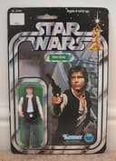 Vintage Star Wars MOC Han Solo Large Head - 20 Back - Factory Sealed - VGC
