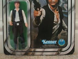 Vintage Star Wars MOC Han Solo Large Head - 20 Back - Factory Sealed - VGC
