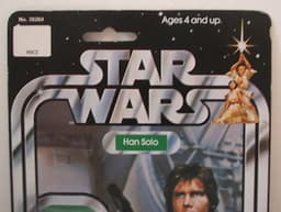 Vintage Star Wars MOC Han Solo Large Head - 20 Back - Factory Sealed - VGC