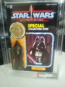 Vintage Star Wars POTF Darth Vader MOC AFA 85