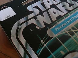 Vintage Star Wars Princess Leia Organa 12 Back MOC