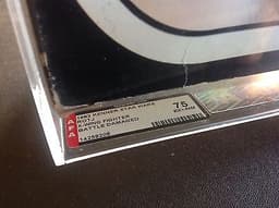 VINTAGE STAR WARS ROTJ \'BATTLE DAMAGED\' X-WING FIGHTER AFA 75 EX + NM MISB