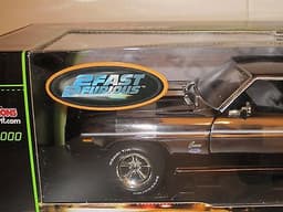1/18 FAST AND FURIOUS CAMARO