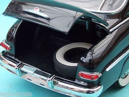 1:24 DANBURY MINT 1949 MERCURY CLUB COUPE BLACK MODEL CAR LHD RARE AMERICAN L@@K