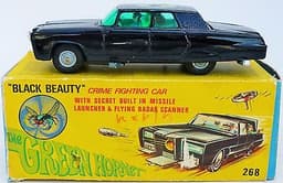 1966 RARE NEW-OLD-STOCK CORGI #268 GREEN HORNET CRIME FIGHTING CAR/BOX NO RESERV