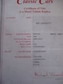 1968 DIECAST PONTIAC GTO CONVERTIBLE .BY DANBURY MINT .COMES WITH CERTIFICATE