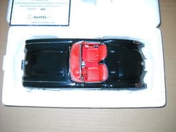 AUTOART 1:18 1959CHEVROLET CORVETTE ROADSTER BLACK BNMIB SOLD OUT MEGA RARE
