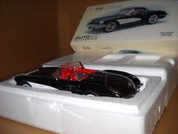 AUTOART 1:18 1959CHEVROLET CORVETTE ROADSTER BLACK BNMIB SOLD OUT MEGA RARE