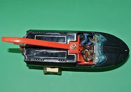 Batman-Corgi 107 Batboat 1960\'s with box.