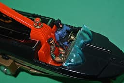 Batman-Corgi 107 Batboat 1960\'s with box.