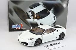 BBR 1:18 scale Ferrari F430 Challenge Coupe -Avus White/black BBS wheels (RARE)
