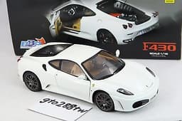 BBR 1:18 scale Ferrari F430 Challenge Coupe -Avus White/black BBS wheels (RARE)