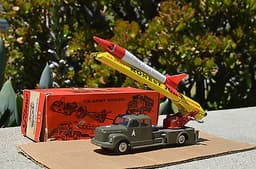Box Tekno DENMARK 870 Scania Vabis 75 US Army Honest John Missile Launcher Nice!