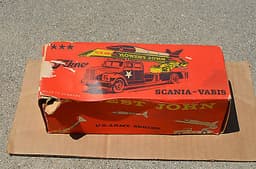 Box Tekno DENMARK 870 Scania Vabis 75 US Army Honest John Missile Launcher Nice!