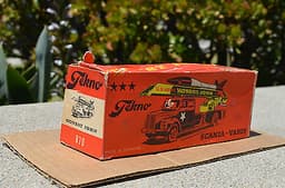 Box Tekno DENMARK 870 Scania Vabis 75 US Army Honest John Missile Launcher Nice!