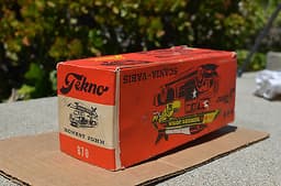 Box Tekno DENMARK 870 Scania Vabis 75 US Army Honest John Missile Launcher Nice!
