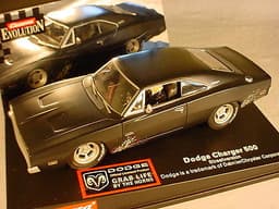 Carrera Dodge Charger 500 Black \'Street Version\' 25715 Near MB 1/32 slot car