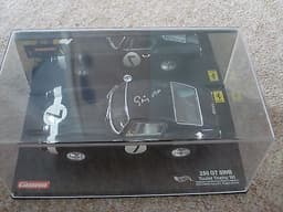 CARRERA EXCLUSIV FERRARI 250 GT SIGNED STIRLING MOSS SLOT 1/24 SCALE