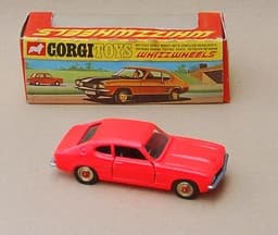 CORGI 311 Ford Capri MK1 RARE RED SPOTS Excellent condition + BOX