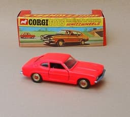 CORGI 311 Ford Capri MK1 RARE RED SPOTS Excellent condition + BOX