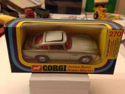 Corgi James Bond 270 Aston Martin DB5 1977 excellent condition