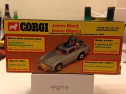 Corgi James Bond 270 Aston Martin DB5 1977 excellent condition