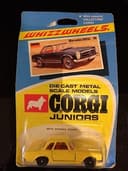 Corgi Juniors WhizzWheels Die-Cast Yellow Mercedes 280SL - Sealed - No 45