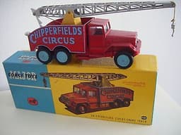 Corgi Major 1121 Chipperfields Circus Crane 1st issue excellent Lidded Box