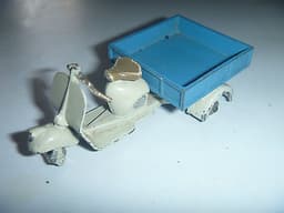 DIECAST MERCURY TOYS ITALY APE PIAGGIO THREE WHEEL MOTORCYCLE