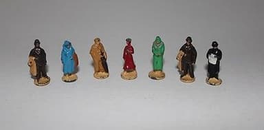 DINKY HORNBY DUBLO STATION FIGURES No 053 (x7)