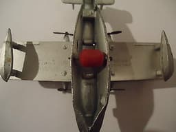 DINKY TOY PRE WAR AEROPLANE 1937 - 1941 SINGAPORE FLYING BOAT 60H VERY GODD COND