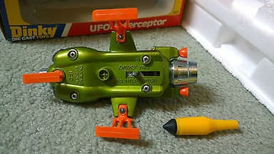 DINKY TOYS 351 UFO INTERCEPTOR MIB COMPLETE ORIGINAL BOXED