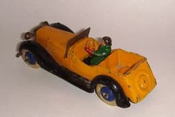 Dinky Toys GB Pre War 36F British Salmson Sports Four Seater w/driver VERY RARE!